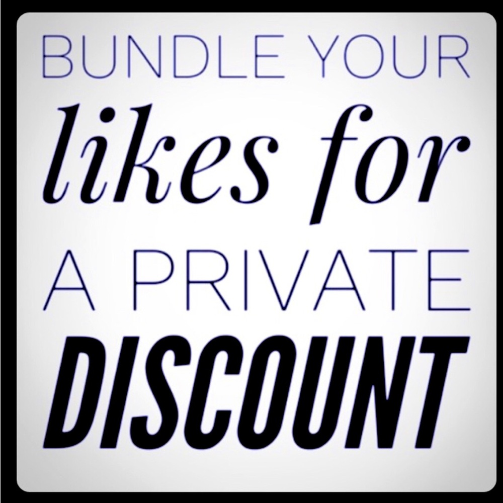 Bundle items and make me an offer!